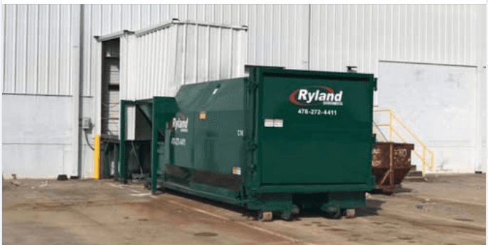 Ryland Environmental compactor in service at industrial facility